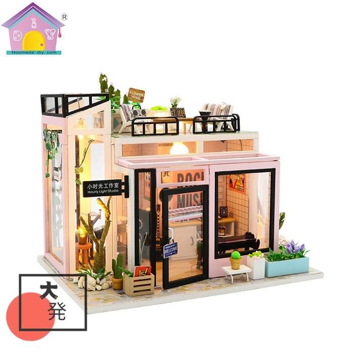ドールハウス 手作りキット Diy木製 おもちゃ オモチャ セット ミニ 子供 部屋組み立てキット 家 装飾 知育玩具 ミニチュアコレクション Hkfr0161 大発 通販 Yahoo ショッピング