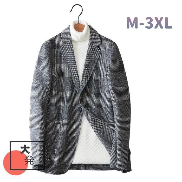 最先端 メンズ チェスターコート シングル ハーフコート カシミヤ ウール 冬用 冬 男性 暖かい 韓流ブレザー 冬物 カジュアルアウター メンズ 想像を超えての Easterncaisson Com