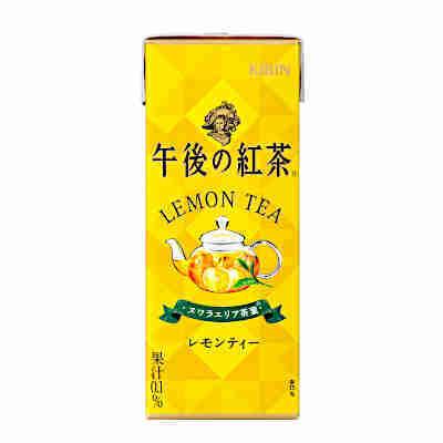 午後の紅茶 レモンティー 250ml 紙パック LLスリム 24本入｜daihei