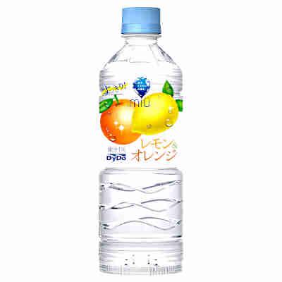 miu ミウ レモン＆オレンジ 550ml ペット 24本入 : 問屋ダイヘイYahoo