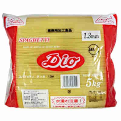 ディオ スパゲッティ 業務用 奥本製粉 1.3mm 5kg 3個入 : 問屋ダイヘイ