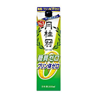 糖質ゼロ プリン体ゼロ 超淡麗辛口 月桂冠 1.8L(1800ml) パック 6本入｜daihei