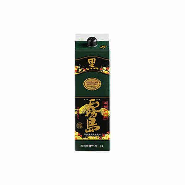 黒霧島 芋 25度 霧島酒造 1.8L(1800ml) パック ６本入（Yahoo!・問屋ダイヘイYahoo!店）
