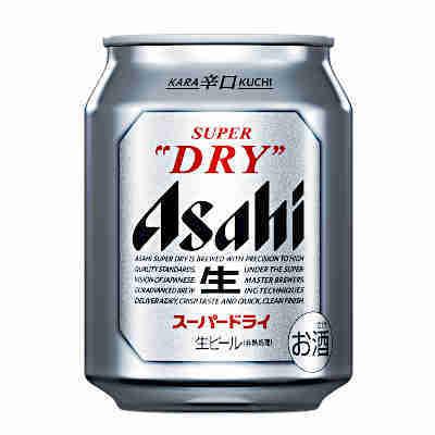 アサヒ スーパードライ 250ml 缶 24本入｜daihei