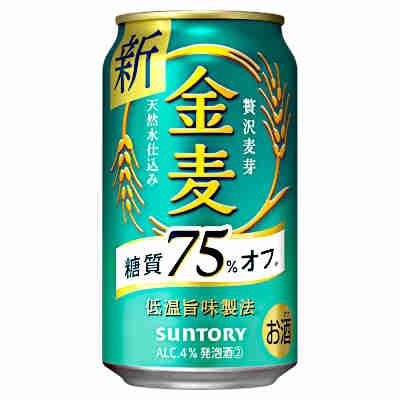 金麦 糖質75% オフ サントリー 350ml 缶 24本入 : 問屋ダイヘイYahoo
