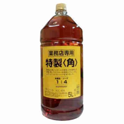 SUNTORY（サントリー） 業務店専用 特性角 5.0L(5000ml)ペット 4本入