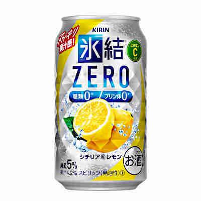 キリン 一番搾り 氷結ZERO シチリア産レモン 350ml×24缶 氷結 ZERO ゼロ シチリア産レモン キリン 350ml缶 24本入 : 問屋