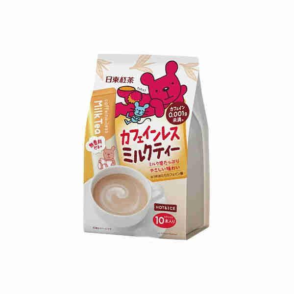 高級品 お得セット カフェインレス ミルクティー 14ｇ×10個 三井農林 日東紅茶