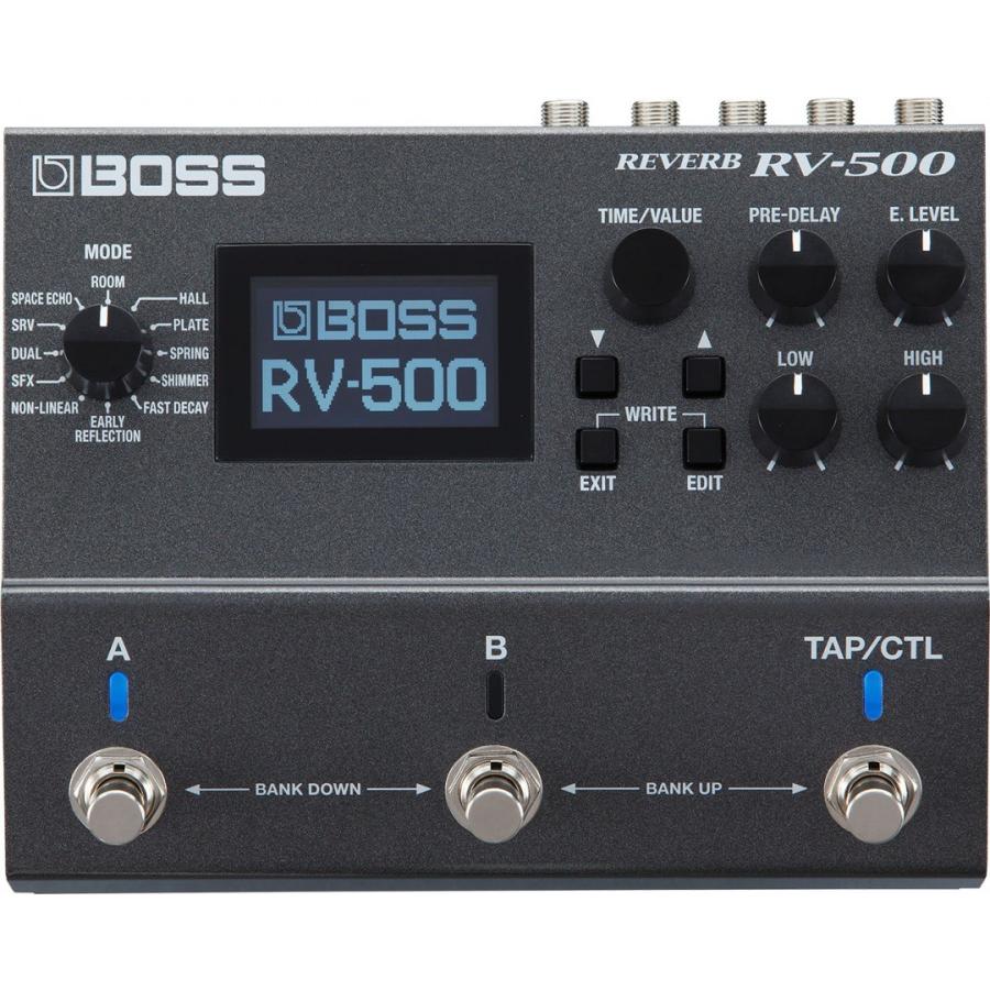 BOSS RV-500 Reverb 12モード 21タイプのリバーブを搭載 究極のリバーブ 今なら高品質9Vアダプタープレゼント｜daiichi-yaenosato｜02