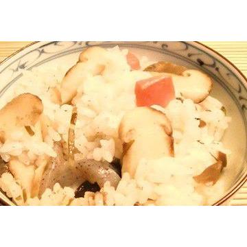 新松茸御飯の素プレミアム　３合用×２袋 炊き込みご飯の素 まつたけ　マツタケ　松茸ご飯の素　代引き不可｜daiichibutsusan｜04