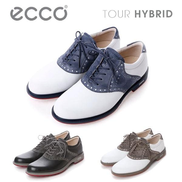 新品 ecco mens tour golf hybrid lace 41 エコー ゴルフ シューズ