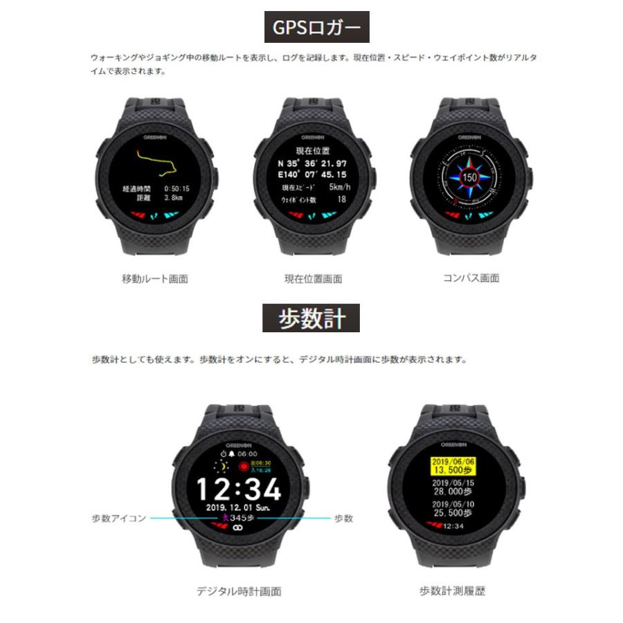 GREENON グリーンオン ザ・ゴルフウォッチ A1-2 腕時計型 GPS