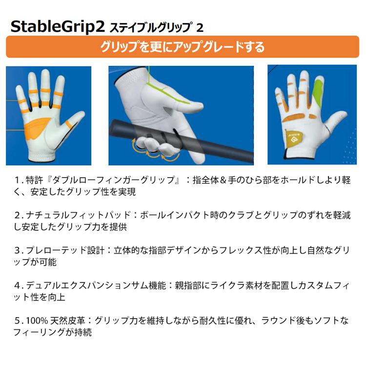 【使用10G】バイオニック ポイント10％) バイオニック グローブ ステイブルグリップ2 BIG180