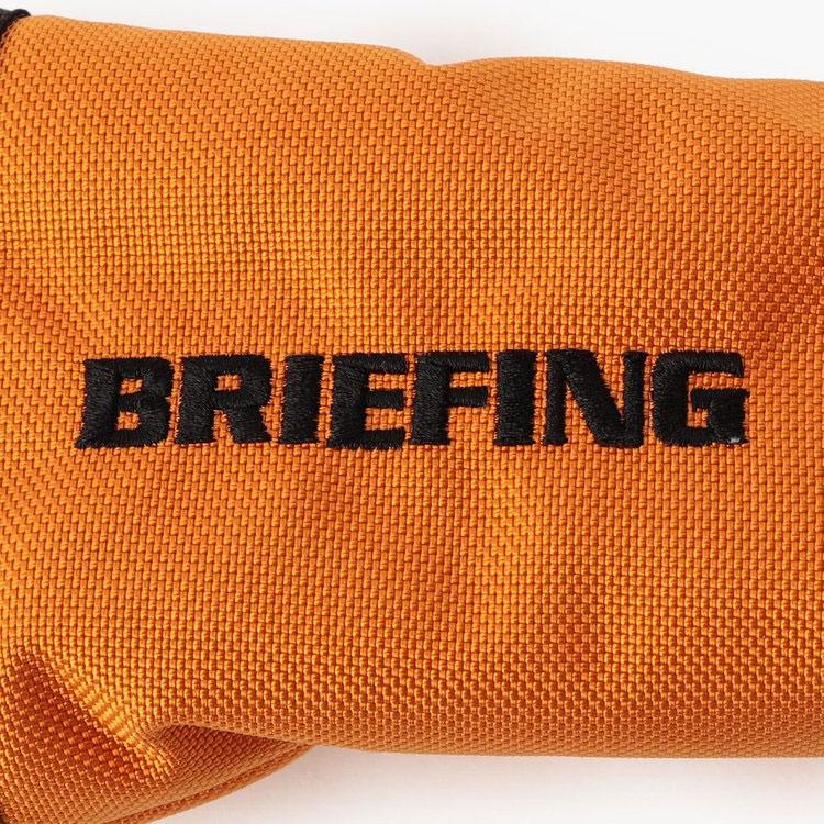 BRIEFING ヘッドカバー 3個セット オレンジ・エコツイル