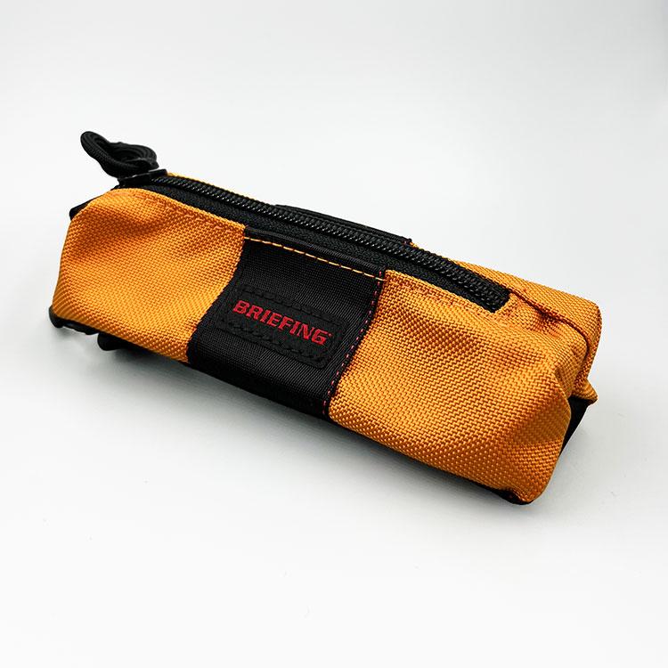 ブリーフィング ゴルフ ボールポーチ オレンジ BRIEFING GOLF BRG221G52 ORANGE BALL POUCH AIR CR ネコポス対応｜daiichigolf｜02