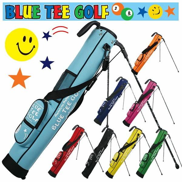 ブルーティーゴルフ ストレッチ セルフスタンド バッグ フードカバー付き  BLUE TEE GOLF　BTG-CC001