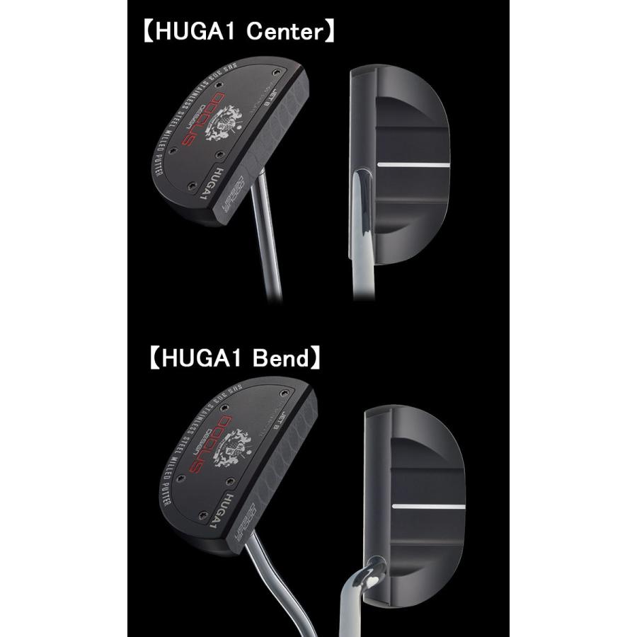 DOCUS JETBlack パター マレット型 ドゥーカス HUGA1 Center