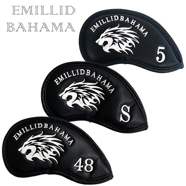 エミリッドバハマ アイアンカバー 単品 EMILLID BAHAMA ヘッドカバー ゴルフ ネコポス対応｜daiichigolf