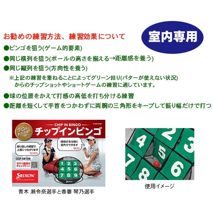 SRIXON (送料無料)練習器具 スリクソン チップインビンゴ GGF-68108