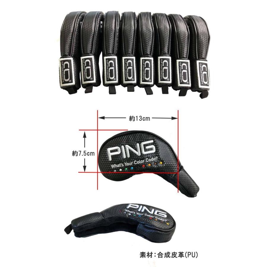 PING ピン カラーコード アイアンカバー セット COLOR CODE IRON PING ピン カラーコード アイアンカバー セット COLOR CODE IRON