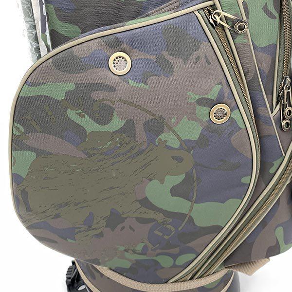 (ポイント10％)ハンティングワールド スタンド キャディバッグ GRN CAMO 9型 47インチ対応 HW-002 HUNTING WORLD ゴルフ｜daiichigolf｜08