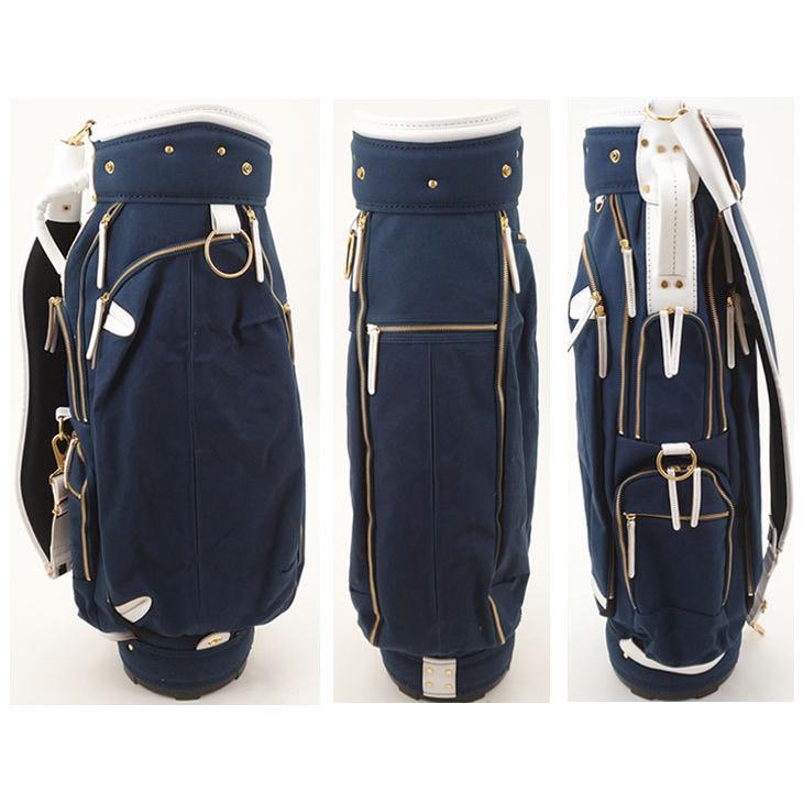 考英舎 キャディバッグ 9型 軽量 3.5kg ハンドメイド 板垣 帆布 C/Bag