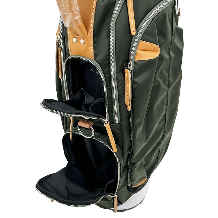 考英舎 キャディバッグ 9型 3.3kg ハンドメイド 高密度ツイルナイロン