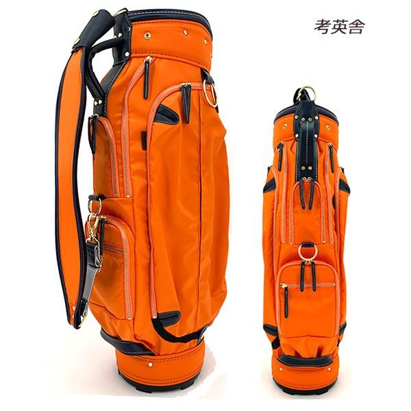 考英舎 キャディバッグ 9型 3.3kg ハンドメイド 高密度ツイルナイロン