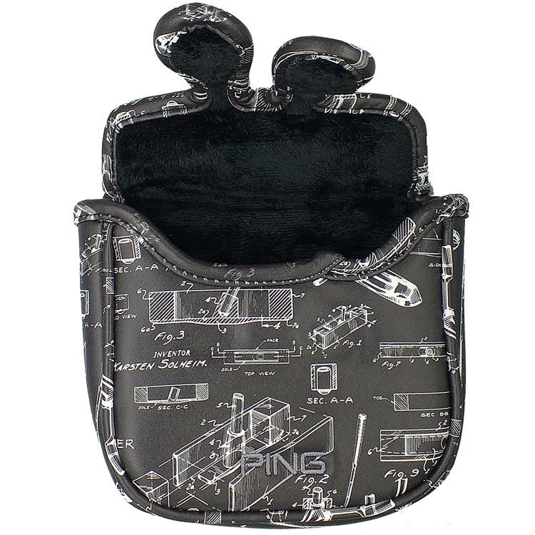 PING パター ヘッドカバー付き PING（ピン） 【数量限定】ヘッドカバー パテント パターカバー 用