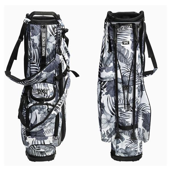 PXG スタンド キャディバッグ ホワイト 9型 Aloha Lightweight Carry Stand Bag White pxg