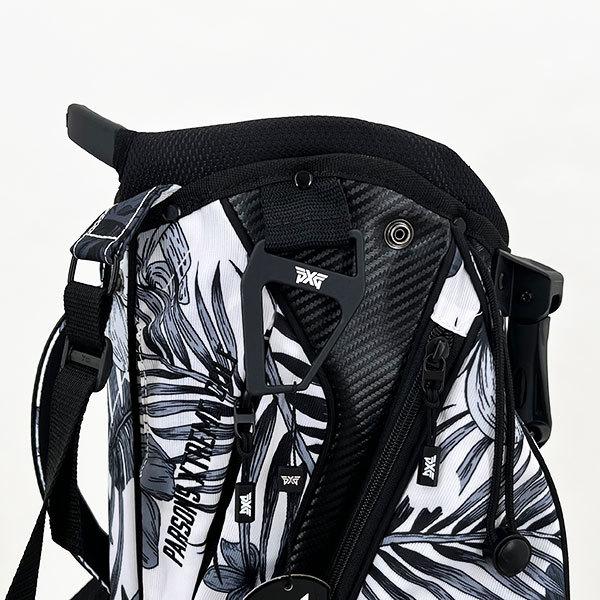 PXG スタンド キャディバッグ ホワイト 9型 Aloha Lightweight Carry Stand Bag White pxg