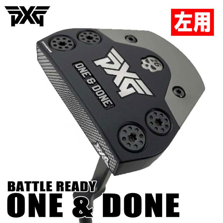（左用・レフティー） PXG ワンアンドダン バトルレディ パター ONE & DONE BATTLE READY PUTTER （日本正規品） :  pxg-g3-oneanddone-l : 第一ゴルフ - 通販 - Yahoo!ショッピング