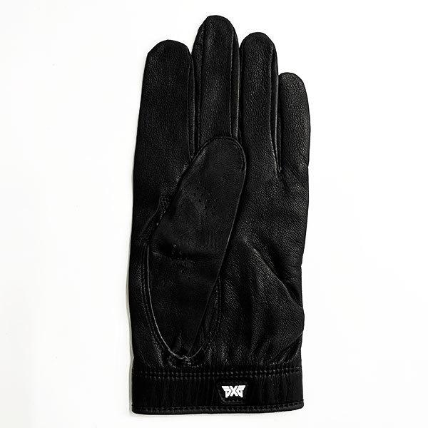 (指先ショート) PXG ゴルフグローブ MEN'S PLAYERS GLOVE CADET ブラック (PXG正規品) Black ネコポス