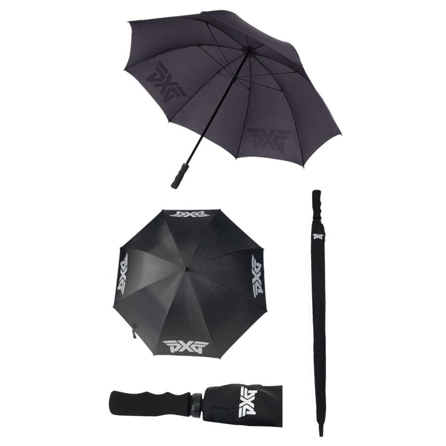 PXG ゴルフ用傘 黒 PXG シングル キャノピー アンブレラ ゴルフ Single Canopy Umbrella