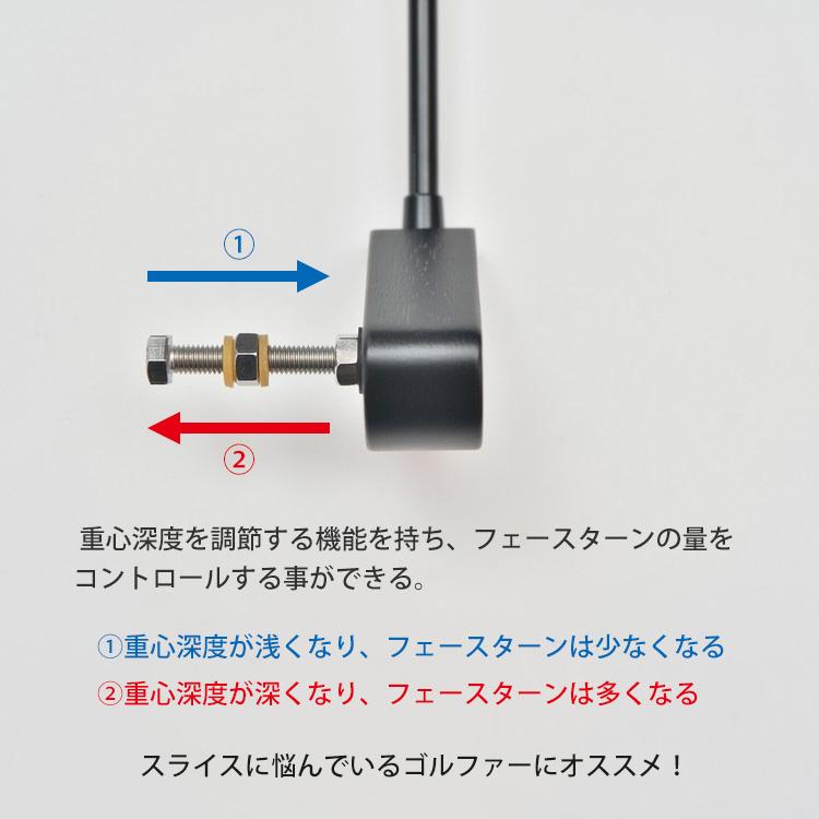 (練習器具) アールイーゴルフ リバイバー プラス 男性用 RE GOLF REVIVER PLUS 重量系素振り棒｜daiichigolf｜05