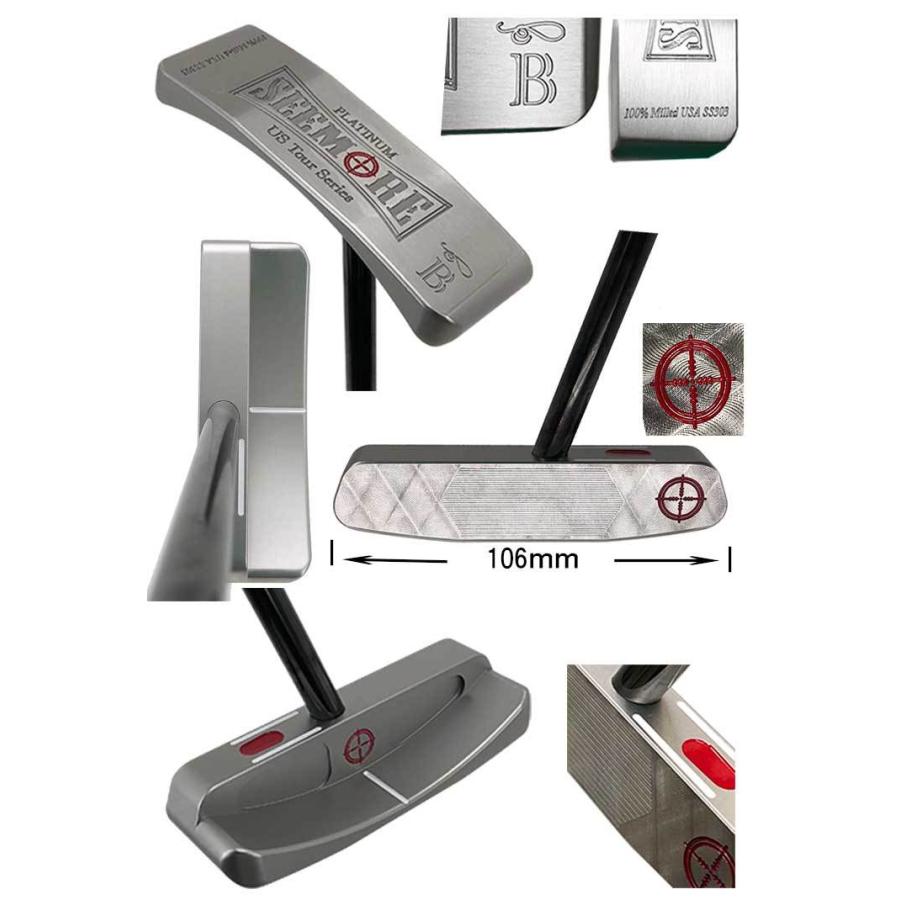 ばた　SEEMORE US TourSeries レディースパター シーモア US ツアーシリーズ B ピン型 パター SEEMORE TOUR SERIES