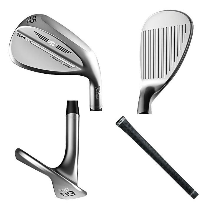 タイトリスト ボーケイデザイン VOKEY DESIGN SM9 wedge スピンミルド9 ウェッジ ツアークロム N.S.PRO 950GH NEOシャフト 日本正規品 48°〜58°モデル｜daiichigolf｜02