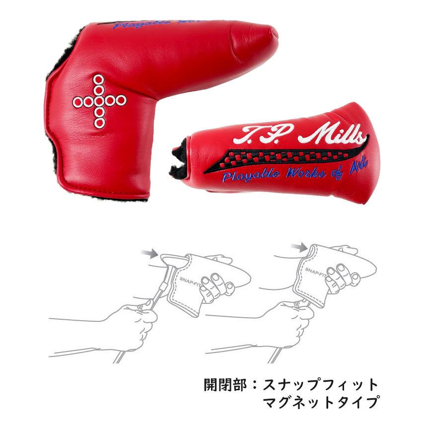 T.P.MILLS TPミルズ ピン型 パターカバー TPスナップフィット プレイ