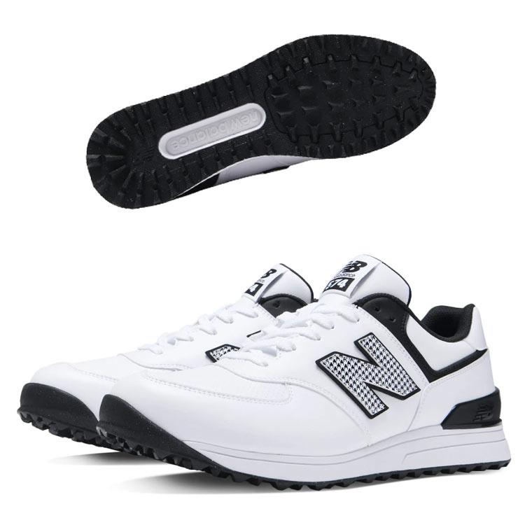 ニューバランス new balance ゴルフシューズ スパイクレス ホワイト/ブラック 574 v3 SL M3 UGS574M3