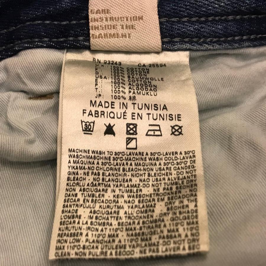 DIESEL（ディーゼル） 古着 メンズ ダメージ ストレート デニムパンツ