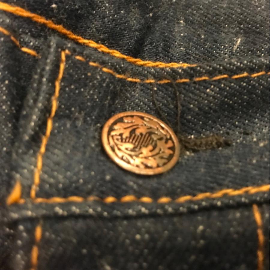 CANTON（キャントン） 古着 X-WEST メンズ ベルボトム デニムパンツ