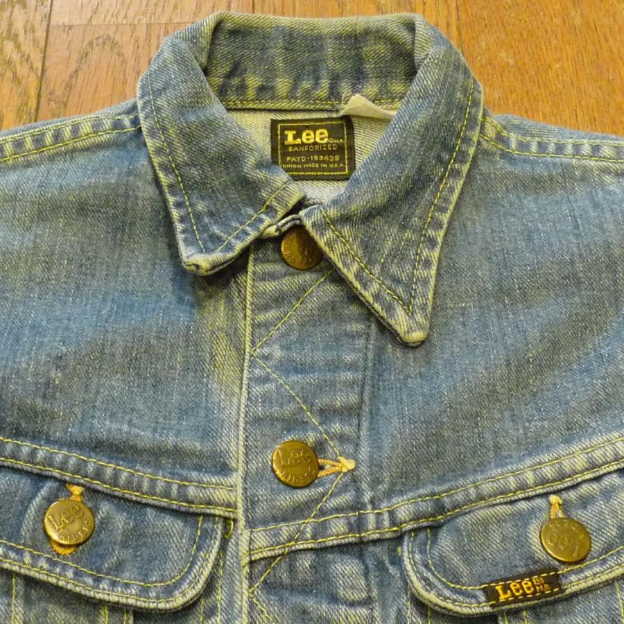 Lee 古着 リー ボーイズサイズ デニム ジャケット 70年代製 Lee 古着 リー ボーイズサイズ デニム ジャケット 70年代製