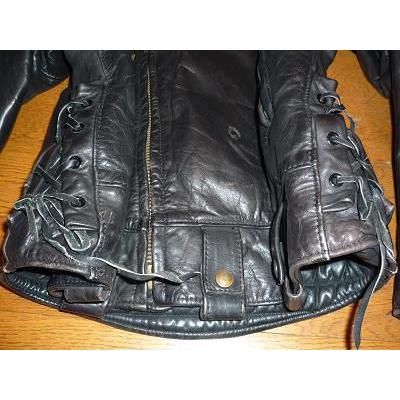 古着 レザー SAGA ヴィンテージ ライダースジャケット 古着/中古
