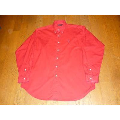 ［代官山FULL UP］ Ralph Laurenのボタンダウンシャツ【Red】 古着/中古/アメカジ｜daikanyama-fullup｜02