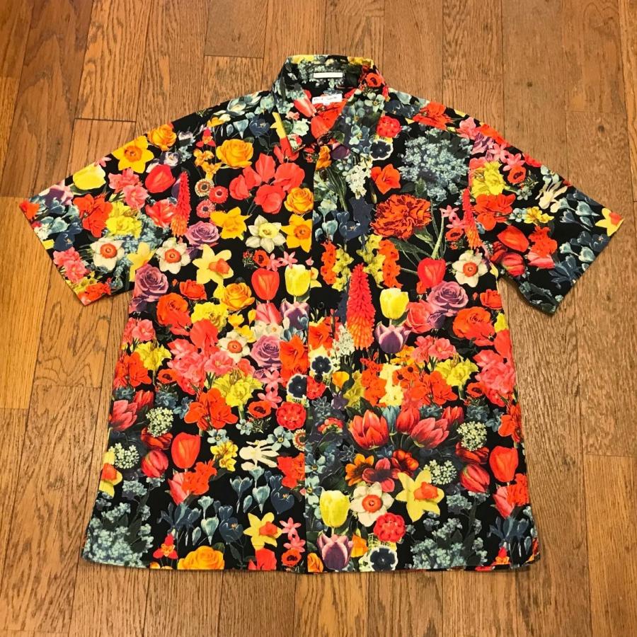 古着 ポールスミス メンズ 半袖 花柄 シャツ (XL) Paul Smith 柄シャツ ［代官山FULL UP］古着/中古/代官山｜daikanyama-fullup｜02