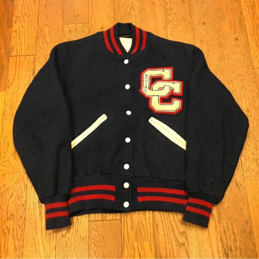 古着　DeLONG SPORTSWEAR スタジャン　XL 古着 DeLONG SPORTSWEAR スタジャン XL