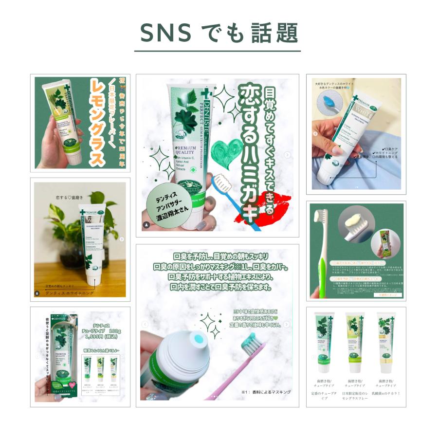 DENTISTE'（デンティス） 【公式】デンティス ホワイトニング 100g 2本