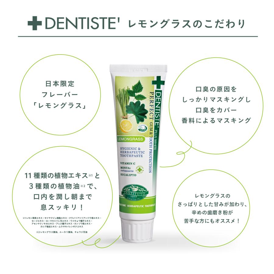 DENTISTE'（デンティス） 日本限定フレーバー デンティスチューブ100g