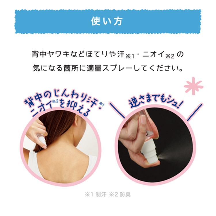 Coolist クーリスト セナッシュ 背中 ワキ 火照り 汗の臭い スプレー