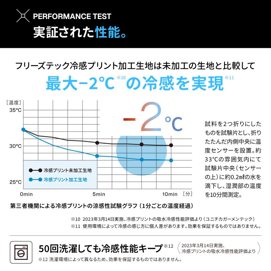 FREEZE TECH フリーズテック アームカバー 氷撃 冷感アームカバー 黒